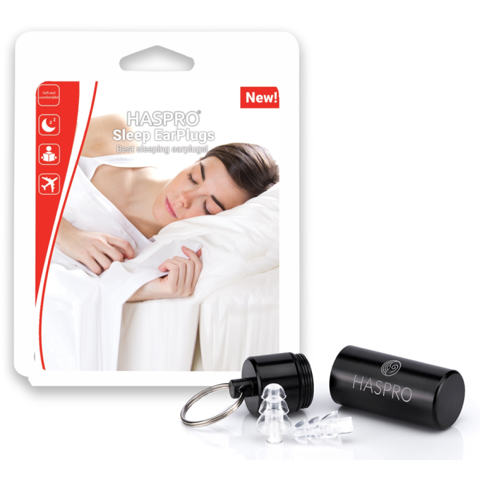 Haspro SLEEP silikonikorvatulpat 1 pari bild 4
