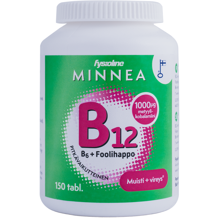 Minnea B12+B6+Foolihappo 150 tabl bild 4