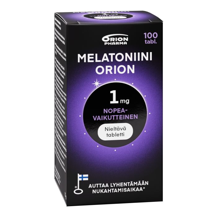 Melatoniini Orion 1 mg nieltävä 100 TABL kuva 2