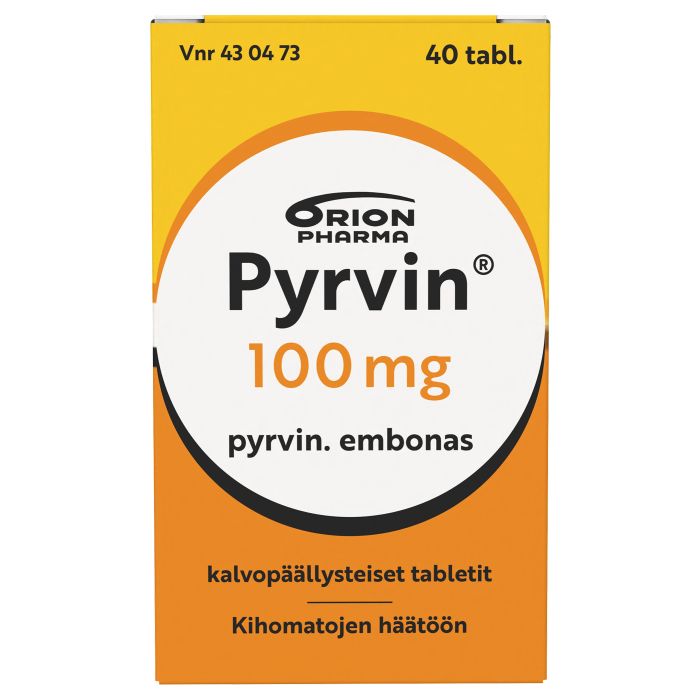 PYRVIN 100 mg tabl, kalvopääll 40 kpl bild 15