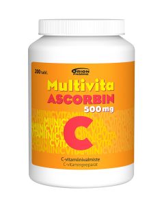 Multivita Ascorbin 500 mg 200 tabl