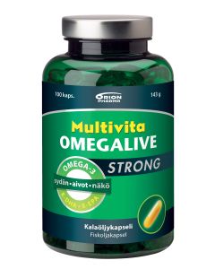 Multivita Omegalive Strong 100 kaps