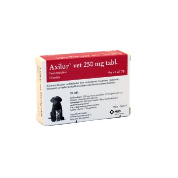 AXILUR VET tabletti 250 mg 20 fol
