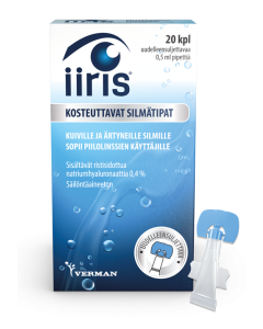 Iiris silmätipat CE 20x0,5 ml