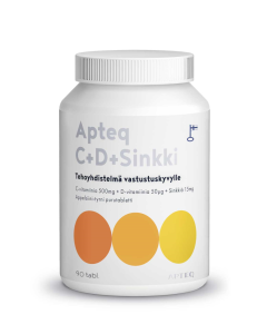 Apteq C+D+Sinkki 90 tabl