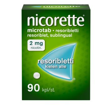 NICORETTE MICROTAB 2 mg resoribl 90 fol