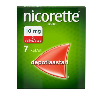 NICORETTE 10 mg/16 h depotlaast 7 kpl