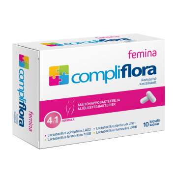 COMPLIFLORA FEMINA 10 KAPS