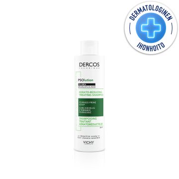 Vichy Dercos Psolution Shampoo  psoriasikseen taipuvaiselle hiuspohjalle 200 ml
