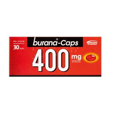 BURANA-CAPS 400 mg kaps, pehmeä 30 fol