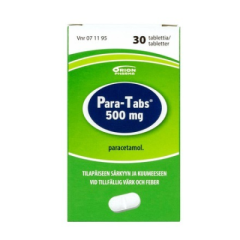 PARA-TABS 500 mg tabl 30 fol