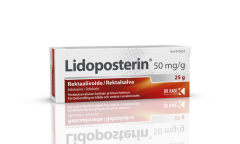 LIDOPOSTERIN 50 mg/g rektaalivoide (asetin)25 g