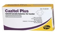 Cazitel Plus tabletti 50 mg / 144 mg / 150 mg 2 kpl