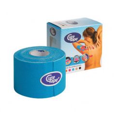 Curetape kinesiologinen teippi sininen 5m x 5 cm 1 kpl