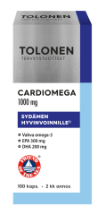 Tolonen Cardiomega 1000 mg 100 kaps
