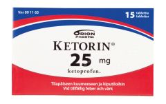 KETORIN 25 mg tabl 15 fol