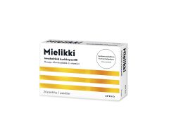 Apteq Mielikki Imeskeltävä yskänpastilli 24 tabl