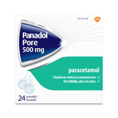 PANADOL PORE 500 mg poretabl 24 kpl