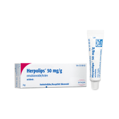HERPOLIPS emulsiovoide 50 mg/g 2 g