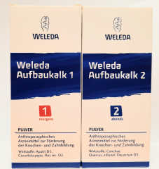 Aufbaukalk I ja II jauhe (kesto 31.12.2023) 2x45 g